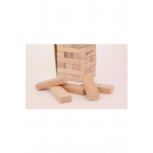 Jenga 54 Piece Balance Game Educational Attention Dexterity 1