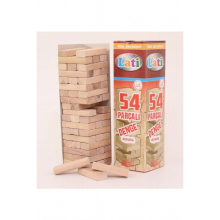 Jenga 54 Piece Balance Game Educational Attention Dexterity