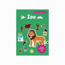 Montessori Children Scene Sticker Book DIY Puzzle Sticker Book Reusable Cartoon Animal Learning Cognition Toy Kids Gift