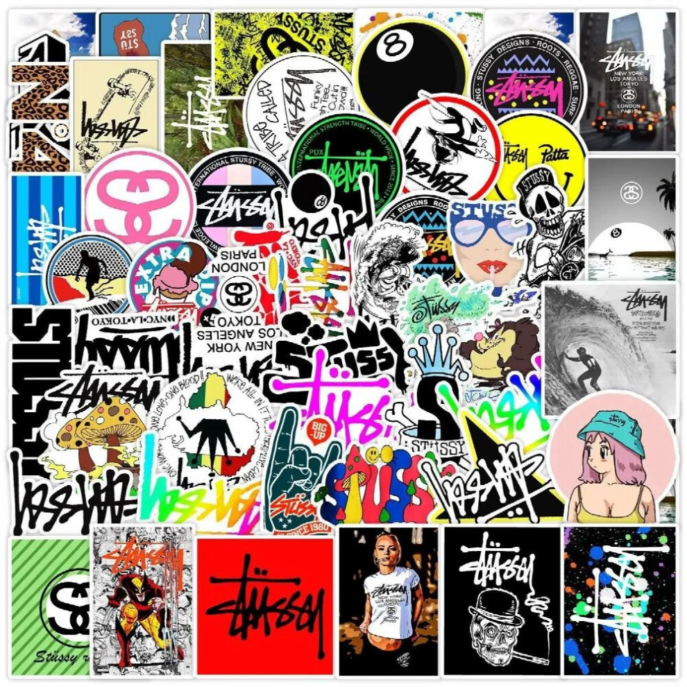 10/30/50Pcs Stucci Street Graffiti Stickers For Car Diary Phone Luggage Skateboard Motorcycle Cartoon Sticker Decals 885678817576