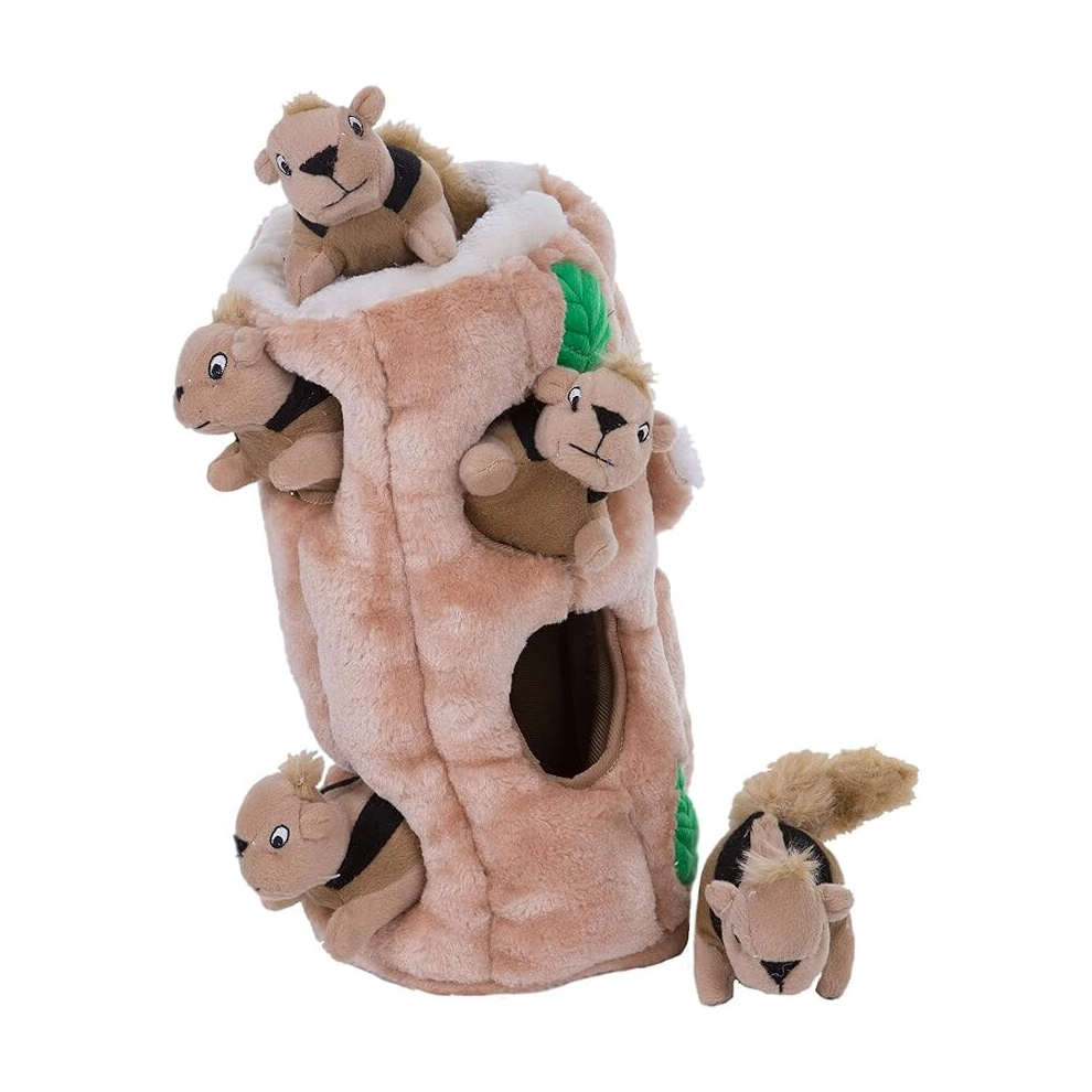 Outward Hound Hide A Squirrel Plush Dog Toy Puzzle, XL