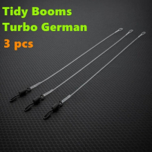 Carp Fishing Reay Rigs Accessories Tidy Booms with Spinner Swivels for Ronnie Rigs 30lb Fluorocarbon Line of Pop Up