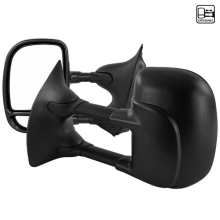 Manual Towing Mirrors with Amber LED Blinker for 1999-2007 Ford F250