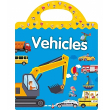 Childrens Sticker Book Early Education Book Transportation Cognitive Enlightenment Sticker Book
