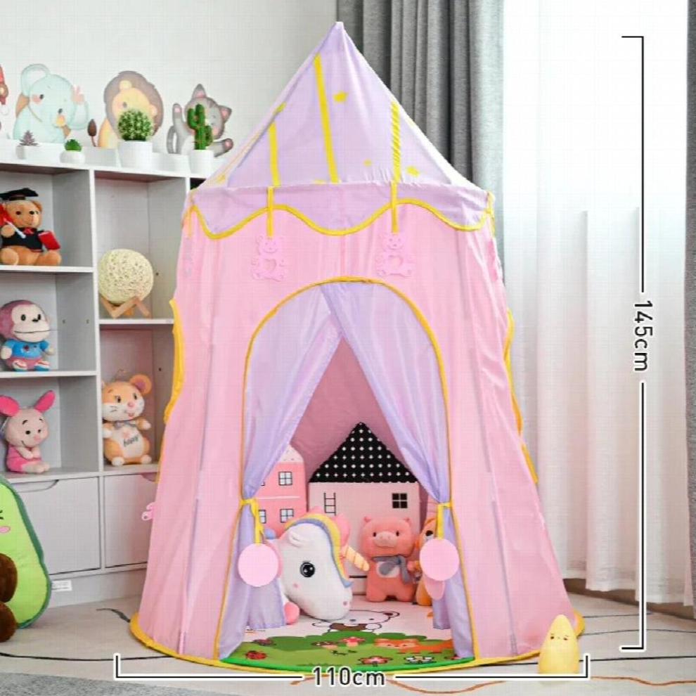 Childrens Tent Indoor Dream Princess Castle Baby Play House Boys and Girls Home Toy Mongolian Bag Small House Pop Up Tent-image-OPC-PD252TT-NEW
