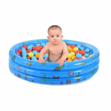 Kids Play Tent Inflatable Ocean Ball Pool Pit Round Swimming Pool Indoor/Outdoor Foldable Summer Bath Toy Baby Photography Props