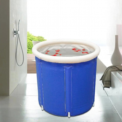 68 * Thick Foldable Inflatable Bathtub (With Lid And Seat Cushion) 2