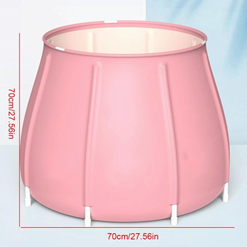 68 * Thick Foldable Inflatable Bathtub (With Lid And Seat Cushion)