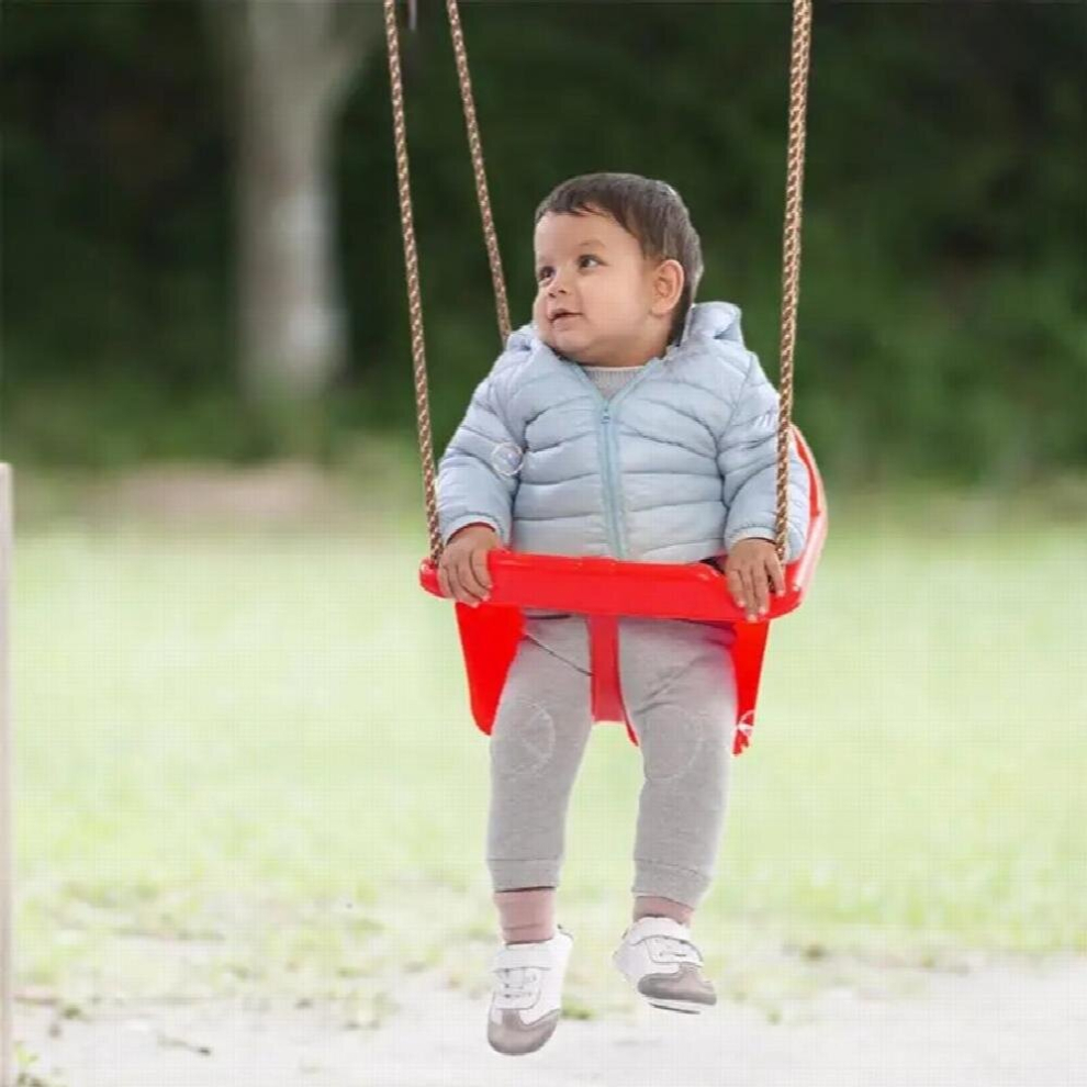 Bucket Swings For Toddlers Baby Safety Swing Seat Outdoor Toys High Back Full Bucket Toddler Swing Seat With 2 Ropes For Kids