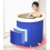 68 * Thick Foldable Inflatable Bathtub (With Lid And Seat Cushion) 2