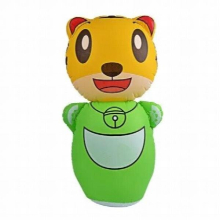 Inflatable large head tumbler, childrens inflatable toy, inflatable tumbler