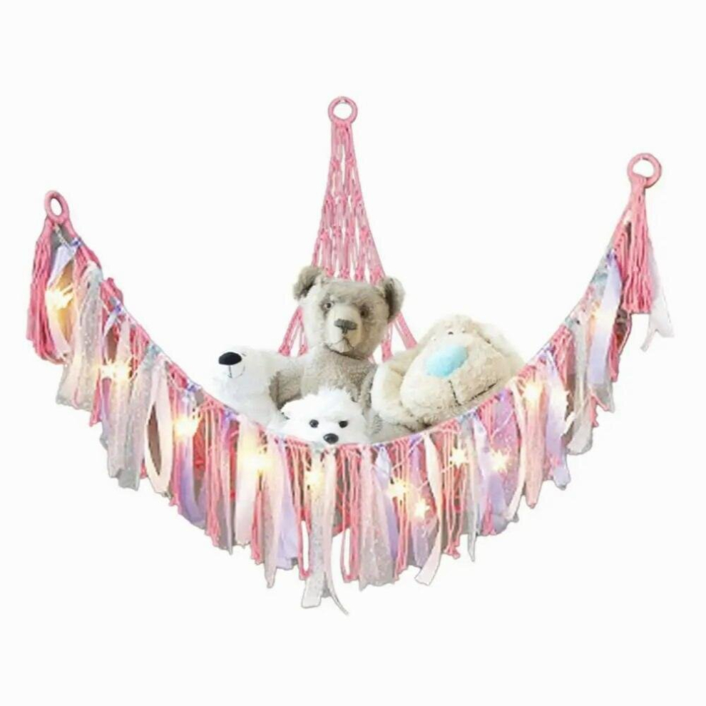 Stuffed Animal Hammock Corner Net For Stuffed Animals Large Stuffed Animal Holder Organizers For Wall Corners Bedroom And Nurser