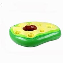 Floating Hot Tub Accessory Inflatable Pool Plate Perforated Drink Holder Inflatable Drink Holder Spa Bar