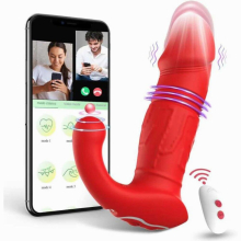 Clit Sucker Vibrator Dildo Female Masturbator Wearable Sex Toy Remote Control G Spot Massager Vibrating Sex Toys for Women