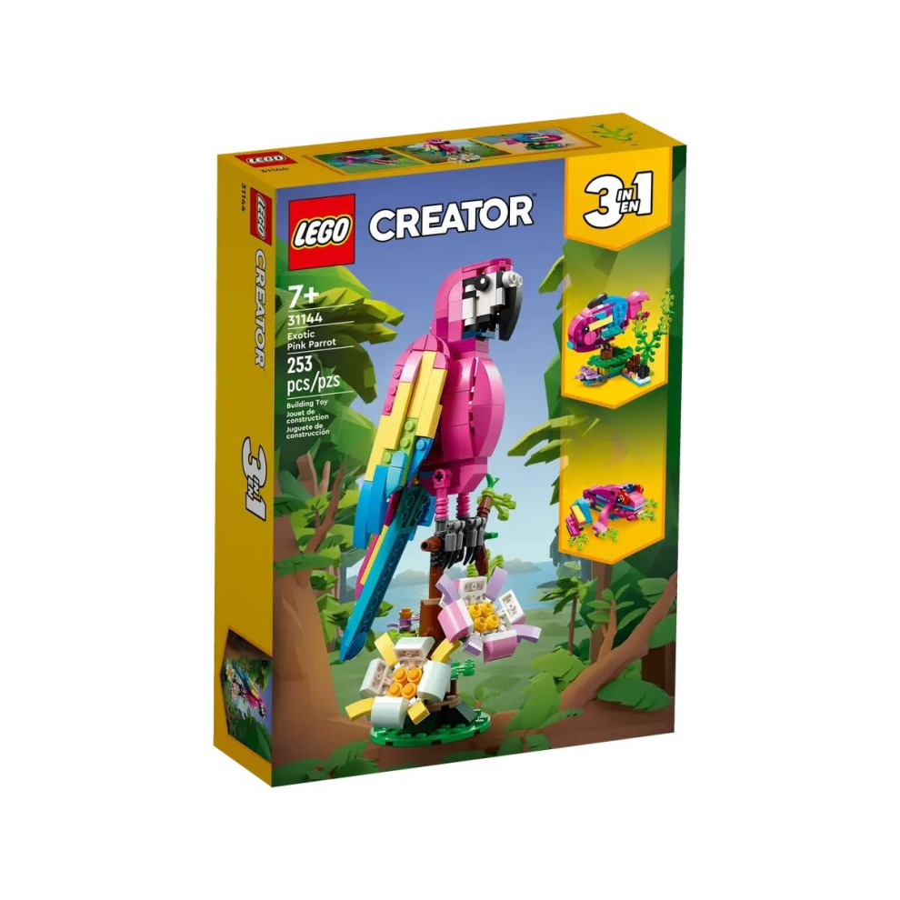 LEGO Creator Exotic Pink Parrot Set 31144