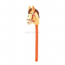 LarInflatable Horsehead Stick Inflatable Stick PVC Childrens Inflatable Toy Unicorn Stick Hammer Childrens Riding Refueling