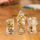 7 Pieces Polyhedral Dicess Set Built in Skull for Tabletop Game Math Game Role Play 5