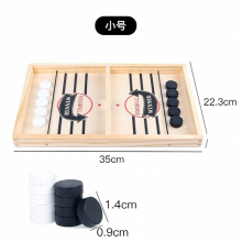 Wooden Board Game For Adult Children Hand-eye Coordination Training Table Football Battle Games