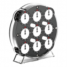 Qiyi Clock Qiyi Professional Magnetic Clock Antistress Qiyi Chuanshi Clock Cube Magnet Clock Educational Puzzle Toys Gift