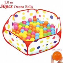 Portable Baby Playpen Children Ball Pit with Basketball Hoop Kids Dry Ball Pool Folding Indoor Outdoor interesting Toys Ball Toy