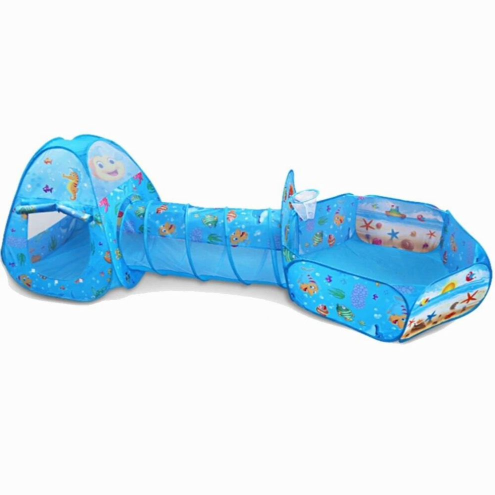 Kids Tent Ball Pool Balls Portable Baby Playground Playpen Children Large Pit with Tunnel Baby Park Camping Pool Baby Play House