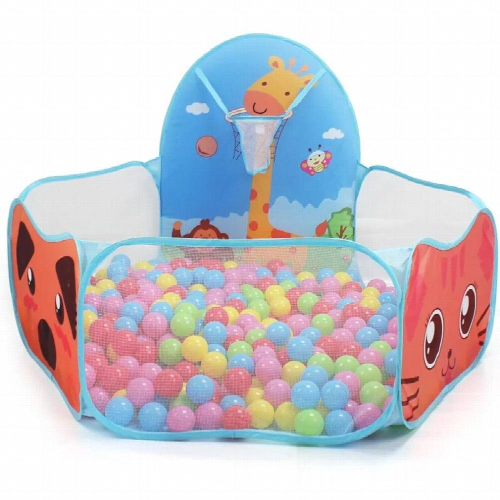1.2M Cartoon Ball Pit Pool Portable Foldable Children Indoor Ocean Ball Pit Playpen Tent Outdoor Sports Educational Toy For Kids