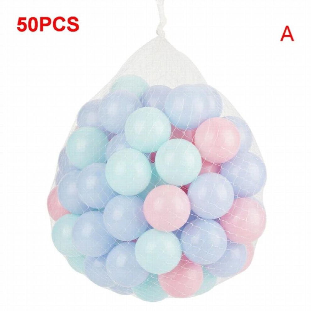 50/100Pcs 5.5cm Marine Ball Soft Water Pool Ocean Wave Ball Baby Plastic Balls Outdoor Ball Ball Pits Toy Macaron Ocean Ball
