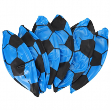 6 Pcs Kids Football Toy Outdoor Play Toys The Inflatable Footballs PVC Soccer Child Beach