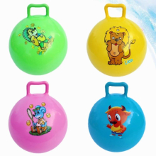 4 Pcs Excercise Workout Ball Jump Inflatable Jumping Bouncing Toy Parent-child Kids Exercise