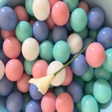 10 Pcs Eco-Friendly Colorful Ball Pit Soft Plastic Ocean Ball Water Pool Ocean Wave Ball Outdoor Toys for Children Kids Baby