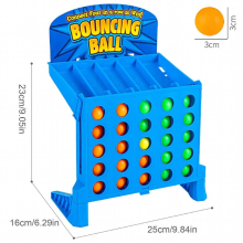 Bounce Linking Shots Connect 4 Shots Board Game Parent-Child Entertainment Educational Toy Kids Finger Basketball Shooting Game