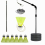 Badminton Trainer Robot Professional Stretch Badminton Training Tool Exercise Selfstudy Practice Machine Rebound Badminton Set 1