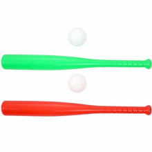 2Set Souviner Baseball Bat Sports Toys Childrens Toys Baseball Bat Green & Red
