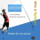 Badminton Trainer Robot Professional Stretch Badminton Training Tool Exercise Selfstudy Practice Machine Rebound Badminton Set 2