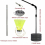 Badminton Trainer Robot Professional Stretch Badminton Training Tool Exercise Selfstudy Practice Machine Rebound Badminton Set 4