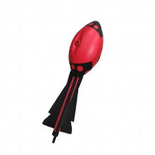 Interactive Foam Ball Sports Pocket Toy Weather-resistant Long-Distance Football Toys Plastic Waterproof Darts Red