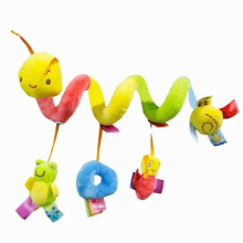 Car Seat Toys For Babies Stroller Toys Activity Toy For Car Seat Crib Mobile Infant Babies Spiral Plush Toys For Crib Bed