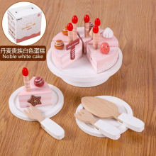 Childrens Play House Wooden Canteen Simulate Sales Store Grocery Store Shelf Puzzle Shopping Cart Holiday Gift