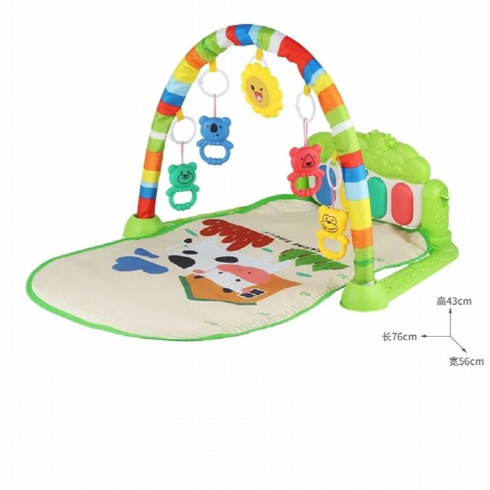 Baby Music Rack Play Mats Playmat Piano Keyboard Puzzle Carpet Gym Crawling Activity Rug Early Educational Toys For Infant