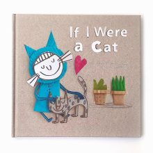 If I Were A Cat Montessori Early Education Book 1-3 Years Old Favor Story Support Reading Pen