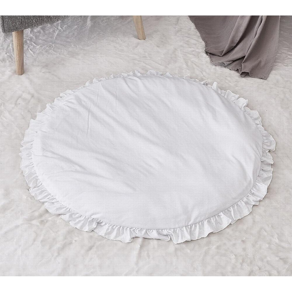 Cotton Baby Play Mat Game Blanket Newborn Photography Props Crawling Pad Round Infant Toys for Children Kids Rug Gym Activity