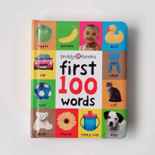 First 100 Animals Toddler Knowledge 1-3 Years Early Eduction Learing Kids Montessori Gift For Kids Early Education