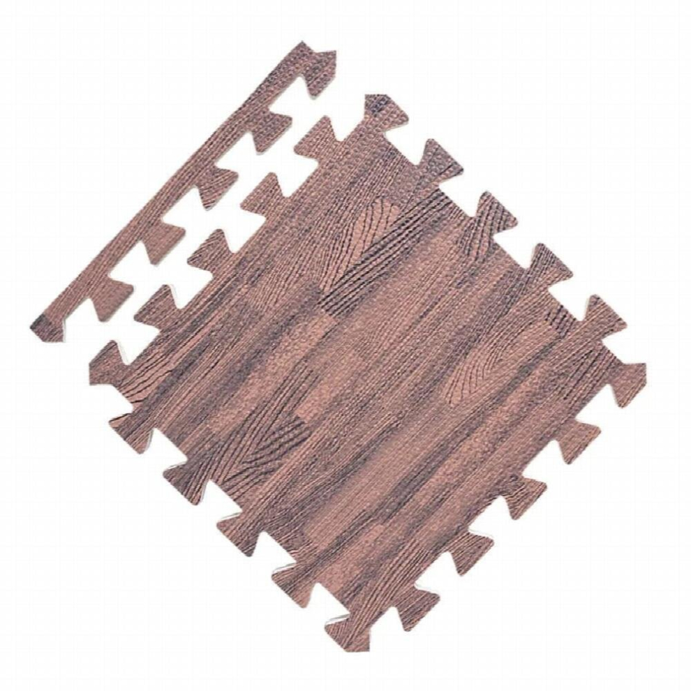 16Pcs Wood Grain Puzzle Mat Baby Foam Play Splicing Bedroom Thicken Soft Modern Floor Kids Rug Living Room Crawling Carpet Toys