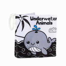 Cloth Books For Kids Anti-Tear Chewable Washable Soft Book Non-Fading Multifunctional Preschool Learning Tool Cloth Book With