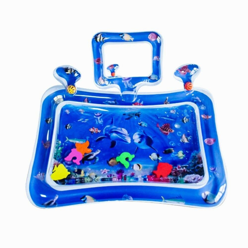 Baby Inflatable Water Mat Cushion Infant Toddler PVC Inflatable Water Play Mat for Children Education Developing Baby Toys