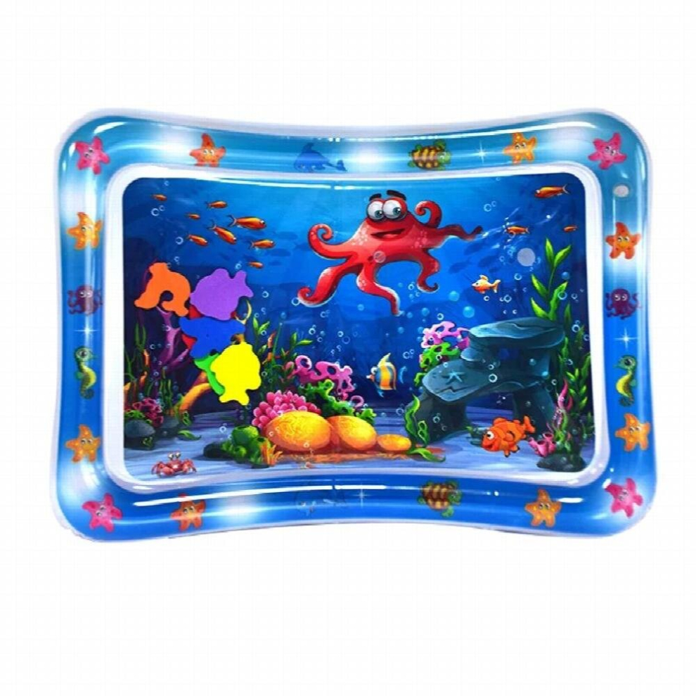 Inflatable PVC Baby Water Play Mat Infant Tummy Time Toddler Pad For Kids Early Education Developing Activity Toys
