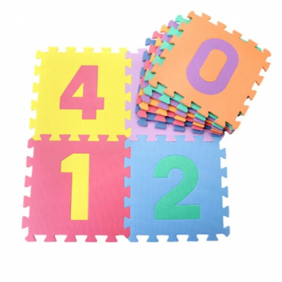 10Pcs/lot Baby Crawling Play Mats Floor Puzzle Children Educational Foam Puzzle Jigsaw Mat Square Foam Mat Toys