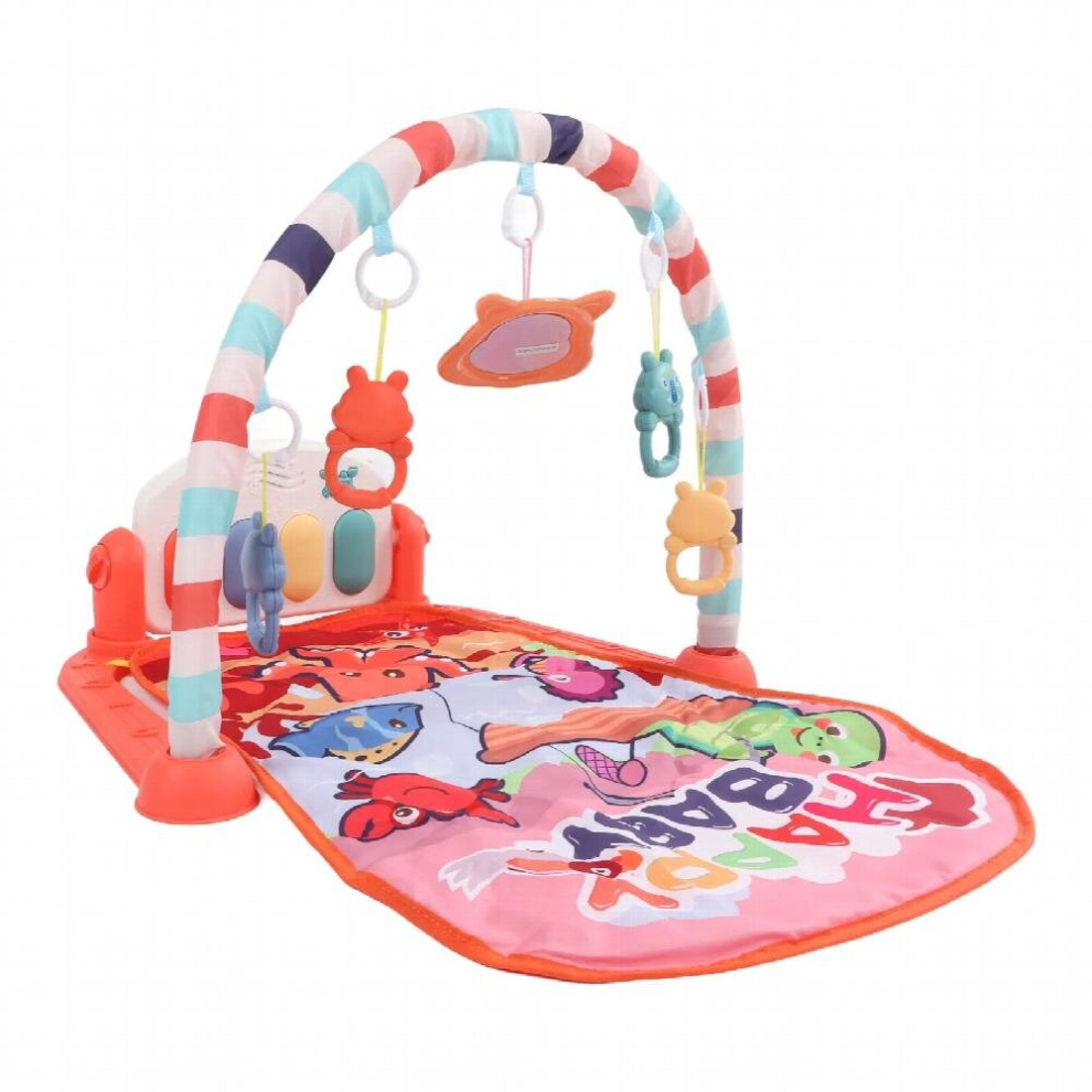 Baby Kick Piano Toddler Gym Play Mat Breathable Attractive Brain Cognition for Early Education