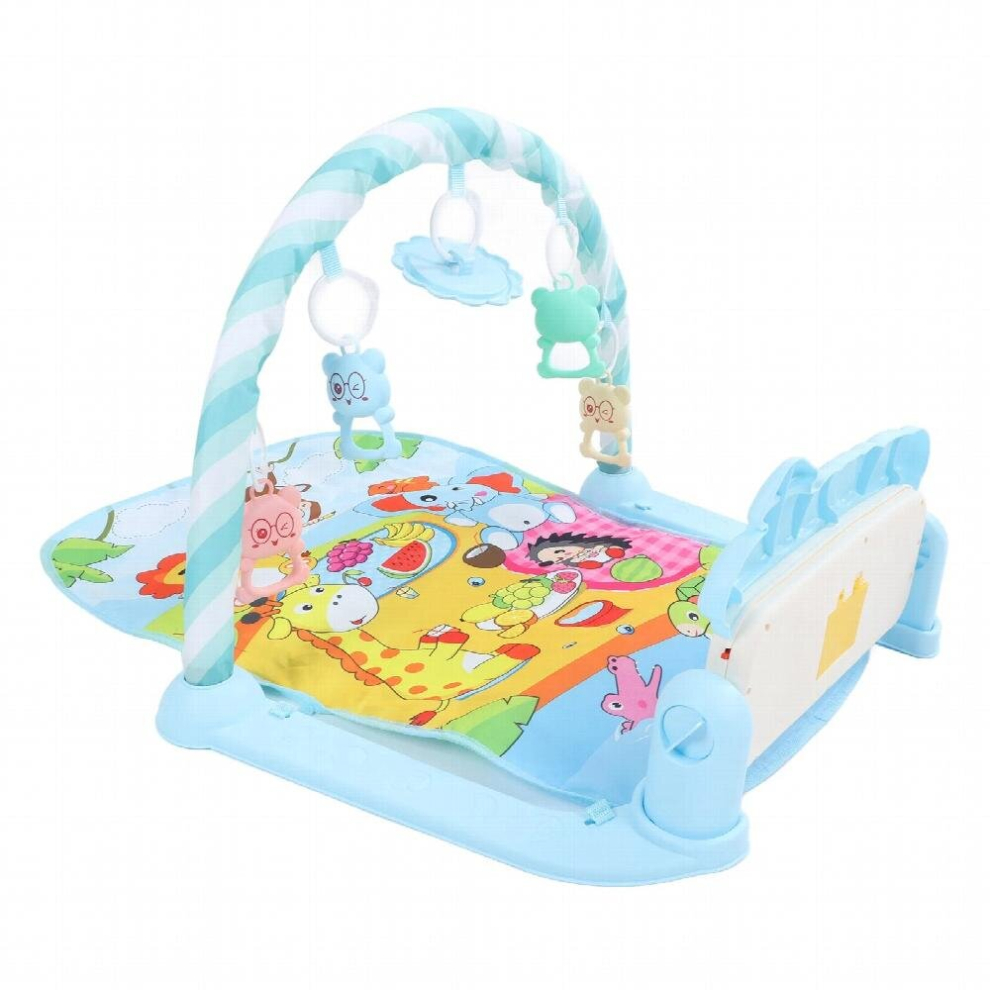 Sensory Gym Piano Mat Crawling Hand Eye Coordination Early Educational Baby Gym Piano Mat Detachable Light for Home for Infant