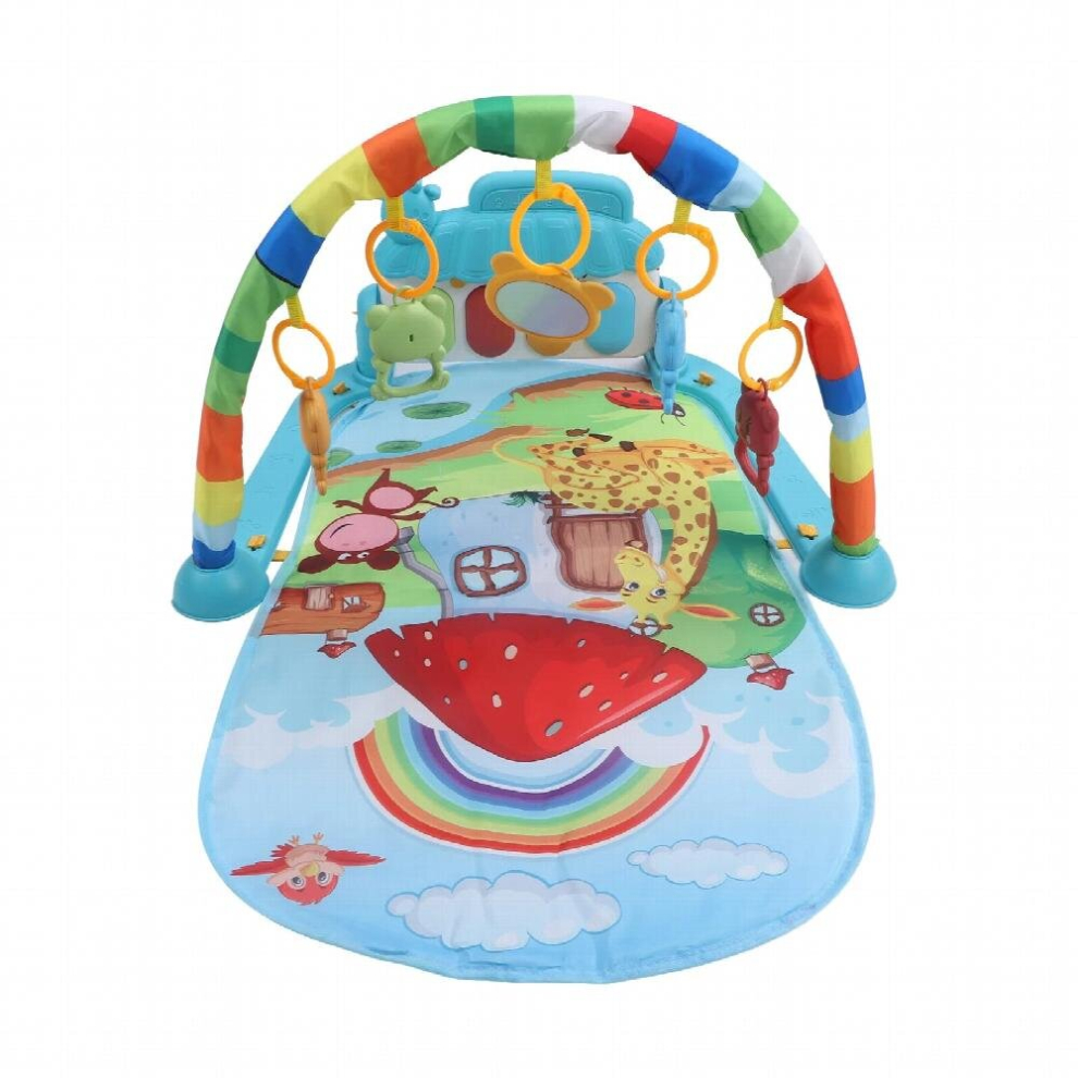 Baby Gym Play Mat Learning Sensory Sound Infant Kick Play Piano Mat Toy for Newborn baby mat